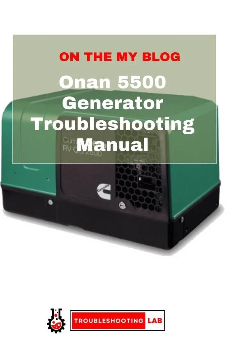 Essential Onan 5500 Generator Maintenance Schedule and Troubleshooting